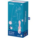 SATISFYER - AIR PUMP BOOTY 5+ INFLATABLE ANAL VIBRATOR PINK