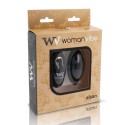 WOMANVIBE - ALSAN EGG CONTROLE REMOTO PRETO SILICONE PRETO