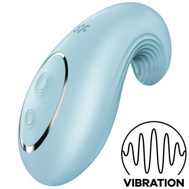 VIBRATORE DA APPOGGIO SATISFYER DIPPING DELIGHT - BLU VIBRATORE DA APPOGGIO SATISFYER DIPPING DELIGHT - BLU
