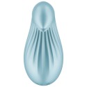 SATISFYER DIPPING DELIGHT AUFLEGVIBRATOR - BLAU