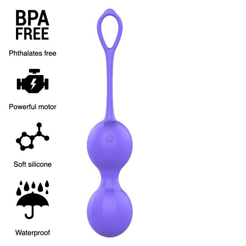MR BOSS - DUMAS PERLES DE KEGEL VIBRANTES TÉLÉCOMMANDE MR BOSS - DUMAS PERLES DE KEGEL VIBRANTES TÉLÉCOMMANDE