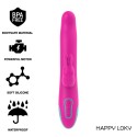 HAPPY LOKY - PLUTO COELHO VIBRADOR E ROTADOR RELÓGIO COM