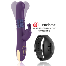 TREASURE - BASTIAN RABBIT UP DOWN, ROTATOR VIBRATOR KOMPATIBEL MIT WATCHME WIRELESS TECHNOLOGY