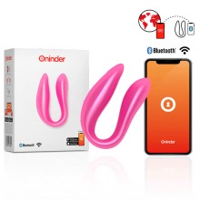 ONINDER - LISBOA G-SPOT CLITORAL STIMULATOR ROSA - APLICAÇÃO