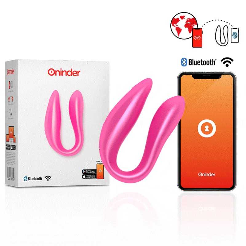 ONINDER? ? LISBOA G-SPOT- UND KLITORALSTIMULATOR ROSA ? KOSTENLOSE APP