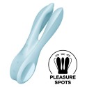 SATISFYER - VIBRADOR THREESOME 1 ROSA