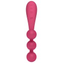 SATISFYER - VIBRATEUR MULTI TRI BALL 1 ROUGE