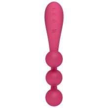 SATISFYER - VIBRATEUR MULTI TRI BALL 1 ROUGE