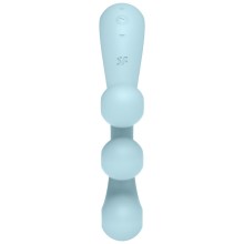 SATISFYER - MULTI VIBRADOR TRI BALL 2 AZUL