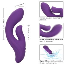 CALEXOTICS - STELLA DUAL PLEASER VIOLA