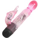 BAILE - GIVE YOU A KIND OF LOVER VIBRATOR WITH PINK RABBIT 10