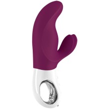 FUN FACTORY - MISS BI DUAL VIBRATEUR RAISIN BLANC