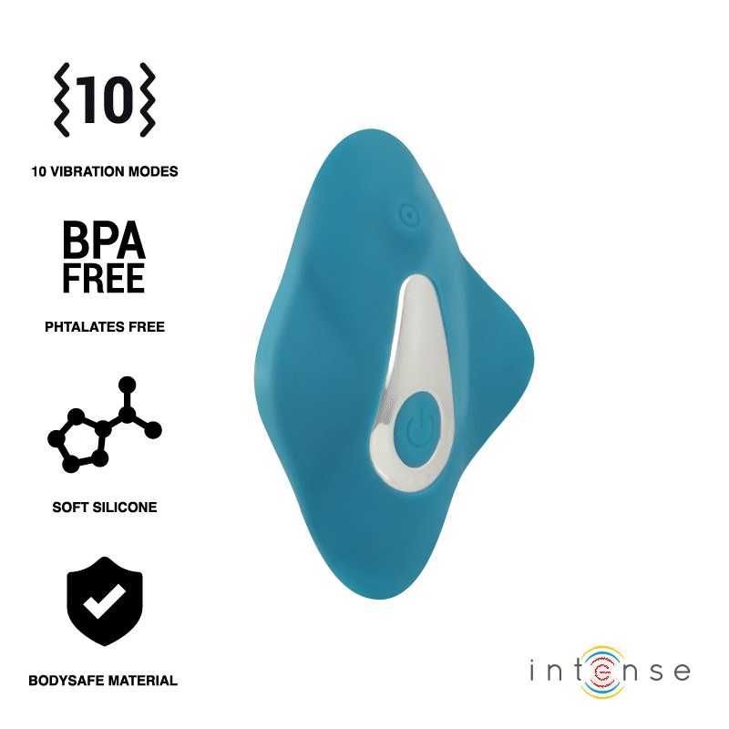 INTENSE - SAMANTHA PANTIE TÉLÉCOMMANDE BLEU INTENSE - SAMANTHA PANTIE TÉLÉCOMMANDE BLEU