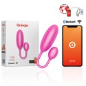 ONINDER™ - OVO VIBRATÓRIO DENVER ROSA 7 X 2,7 CM APLICATIVO