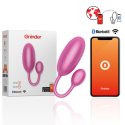 ONINDER - TOKYO VIBRATING EGG PINK 7.5 X 3.2 CM FREE APP