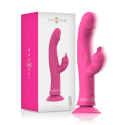 INTENSE - JULIO RABBIT VIBRATOR ROSA SILIKON