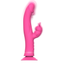 INTENSE - JULIO RABBIT VIBRATOR PINK SILICONE