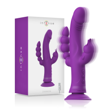 INTENSE - VIBRATEUR EN SILICONE CASANOVA RABBIT TRIPLE MOTEUR