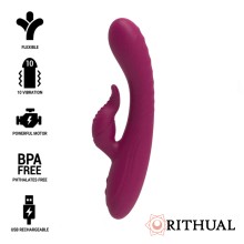 RITHUAL ANUSARA DOUBLE MOTEUR RECHARGEABLE 2.0 NOIR