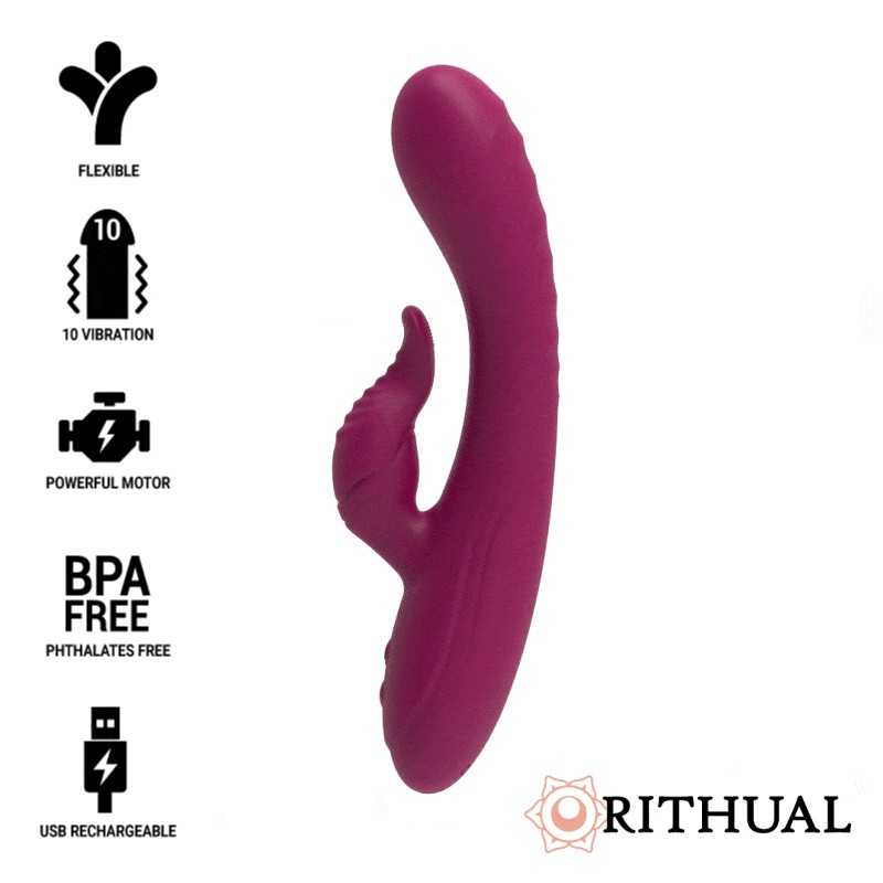 RITHUAL ANUSARA DUPLO MOTOR RECARREGÁVEL 2.0 PRETO RITHUAL ANUSARA DUPLO MOTOR RECARREGÁVEL 2.0 PRETO