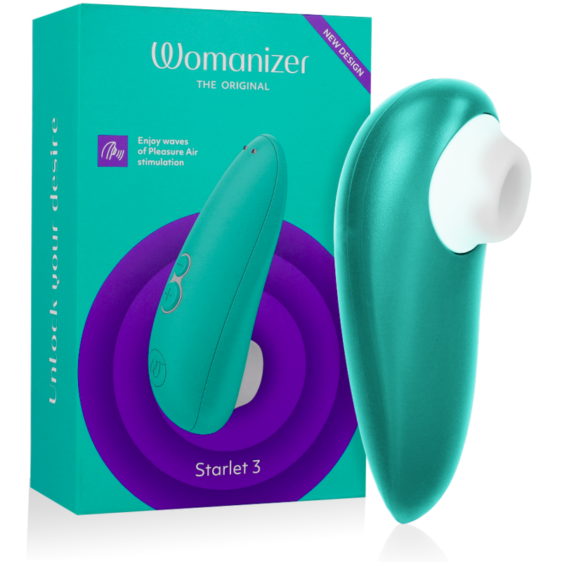 WOMANIZER - STARLET 3 KLITORALSTIMULATOR TÜRKIS WOMANIZER - STARLET 3 KLITORALSTIMULATOR TÜRKIS
