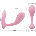 PRETTY LOVE - BAIRD G-SPOT 12 VIBRAÕES RECARREGVEL ROSA