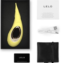 LELO DOT CRUISE CLITORAL STIMULATOR YELLOW