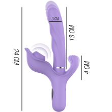 INTENSE - BILLIE MULTIFUNCTION RECHARGEABLE VIBRATOR SUCTION