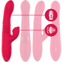 INTENSE - VIBRADOR UP DOWN RECARREGVEL DUA MULTIFUNO COM LÍNGUA