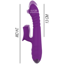 INTENSE - IGGY MULTIFUNCTION RECHARGEABLE VIBRATOR UP DOWN WITH