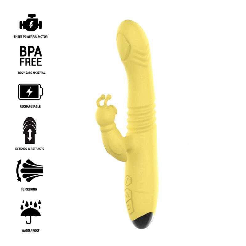 INTENSE - VIBRADOR MULTIFUNO TOKY PARA CIMA E PARA BAIXO COM INTENSE - VIBRADOR MULTIFUNO TOKY PARA CIMA E PARA BAIXO COM