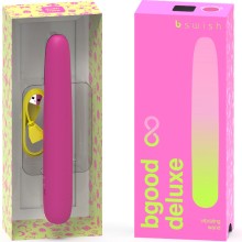 B SWISH - BGOOD INFINITE DELUXE RECHARGEABLE VIBRATOR PINK