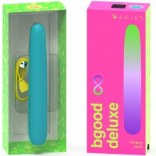 B SWISH - BGOOD INFINITE DELUXE RECHARGEABLE VIBRATOR BLUE