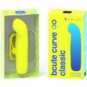 B SWISH - BCUTE CURVE INFINITE KLASSISCHER WIEDERAUFLADBARER SILIKONVIBRATOR GELB