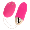 OHMAMA - REMOTE CONTROL VIBRATING EGG 10 SPEEDS PINK