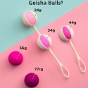 G-VIBE - SET 5 BOULES DE GEISHA3 ROSE