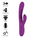 INTENSE - APOLO WIEDERAUFLADBARER MULTIFUNKTIONSVIBRATOR 7 VIBRATIONEN MIT LILA SCHWINGENDER ZUNGE