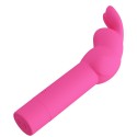 PRETTY LOVE - VIBRATEUR EN SILICONE LAPIN GERARDO FUSCHIA