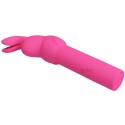 PRETTY LOVE - GERARDO FUSCHIA RABBIT SILICONE VIBRATOR