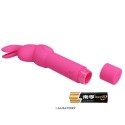 PRETTY LOVE - VIBRATEUR EN SILICONE LAPIN GERARDO FUSCHIA