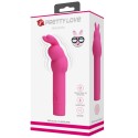 PRETTY LOVE - GERARDO FUSCHIA RABBIT SILICONE VIBRATOR