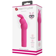 PRETTY LOVE - VIBRATORE IN SILICONE CONIGLIO GERARDO FUSCHIA