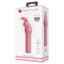 PRETTY LOVE - GERARDO PINK RABBIT SILICONE VIBRATOR