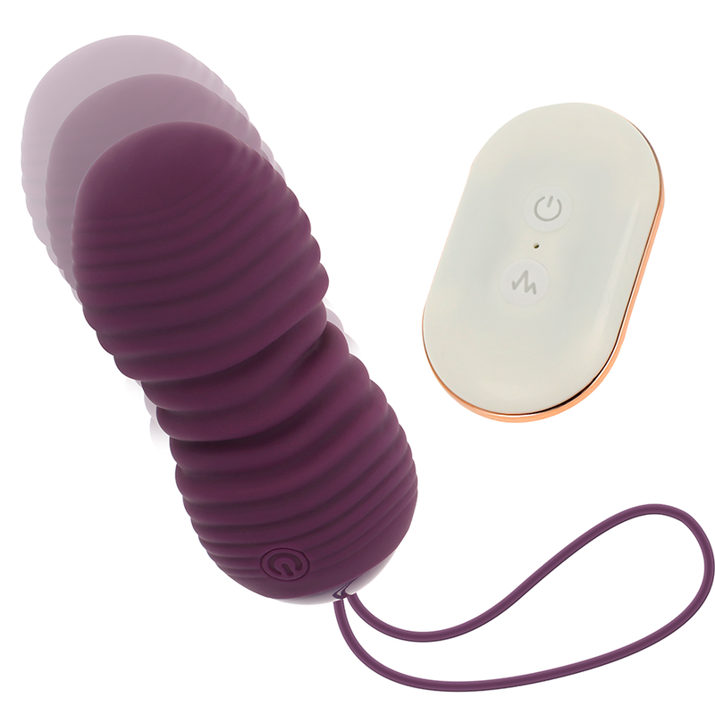 OHMAMA - TÉLÉCOMMANDE EGG 7 MODES HAUT ET BAS VIOLET