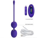 PRETTY LOVE - WILLIE YOUTH REMOTE CONTROL BALLS VIOLET VIBRATION