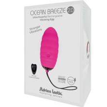 ADRIEN LASTIC - OCEAN BREEZE 2.0 WIEDERAUFLADBARES VIBRATIONSEI MIT FERNBEDIENUNG ROSA