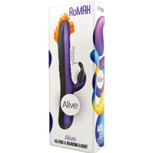 ALIVE - ROMAX VIBRATOR RABBIT SILICONE VIOLET