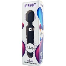 ALIVE - BE WANDED VIBRATORE MASSAGGIATORE NERO