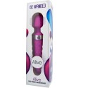 ALIVE - BE WANDED VIBRADOR MASSAGER ROXO