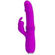 PRETTY LOVE - DOROTHY PURPLE RECHARGEABLE RABBIT VIBRATOR